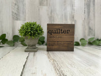 Quilter Definition