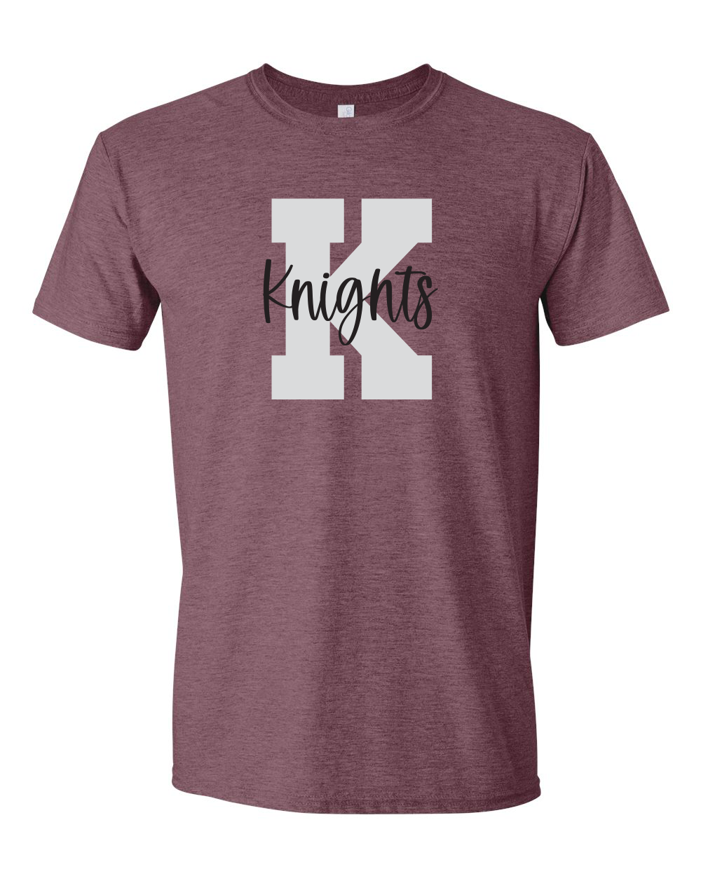 Big K Knights Graphic T-Shirt Heather Maroon