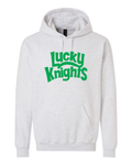 Lucky Knights Graphic Hooded Sweatshirt Ash