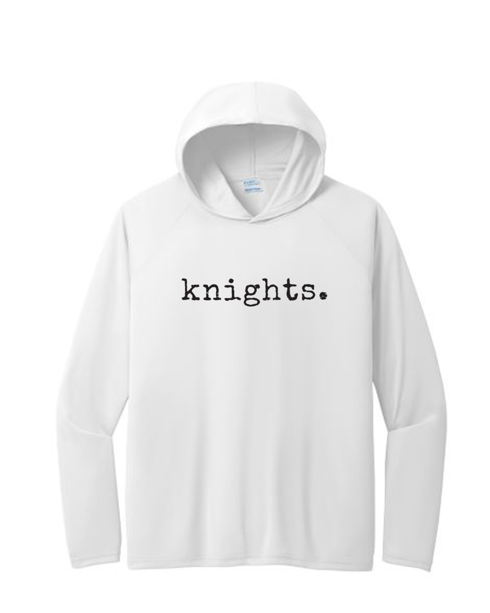 Knights Typewriter Text Graphic T-Shirt