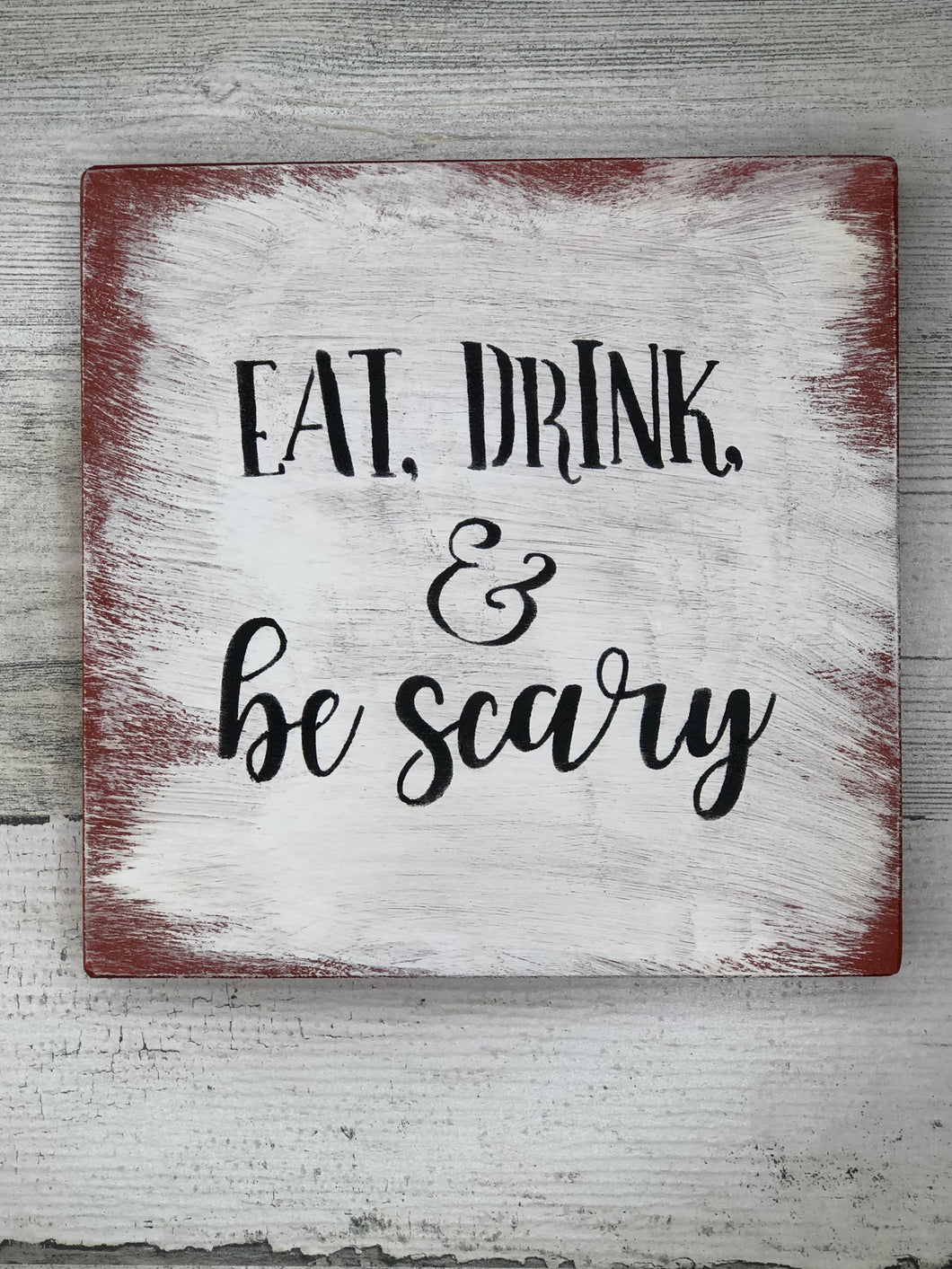 Eat, Drink and Be Scary