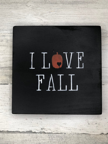 I Love Fall